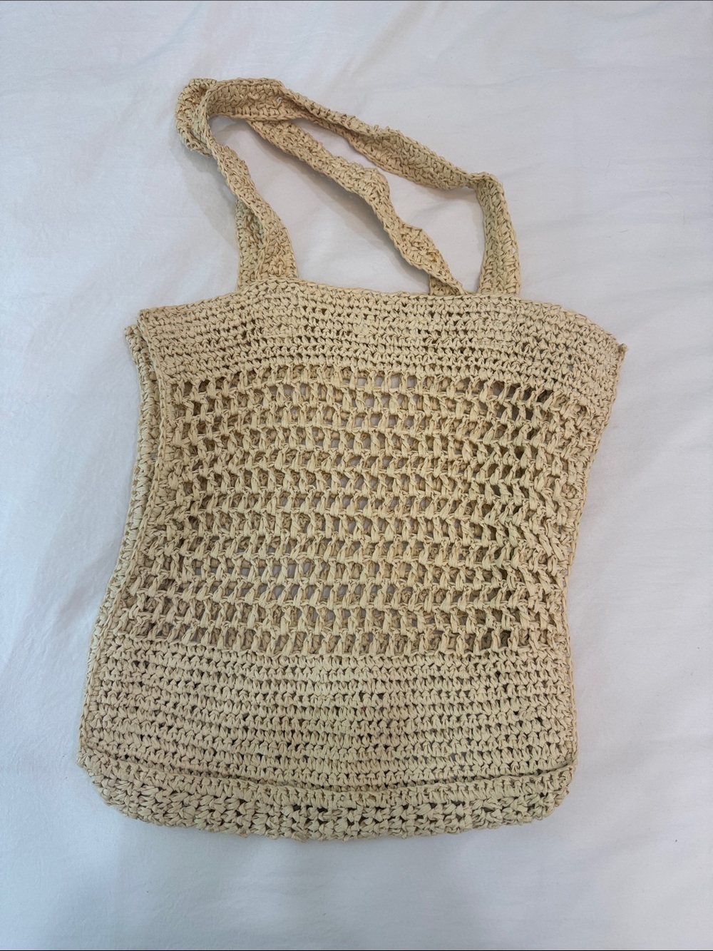 H&M Raffia tote